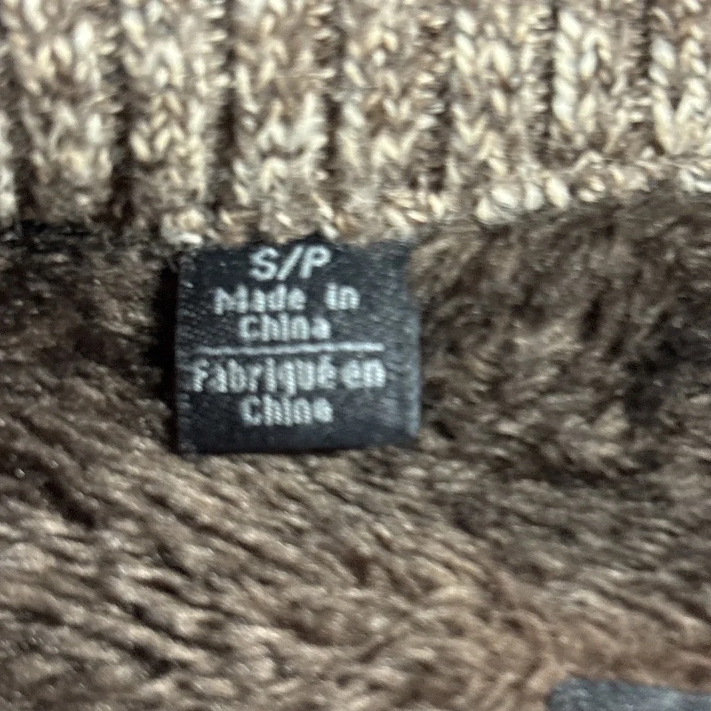 Buffalo David Bitton Mens Medium Cardigan Sweater Full Zip Soft Lined Jacket